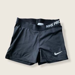 Nike Pro Spandex Shorts Size M Black
